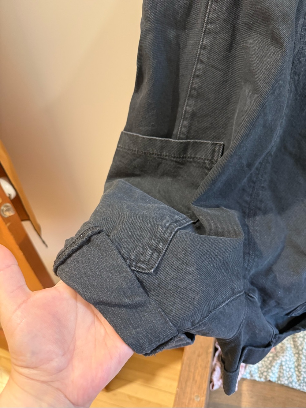 We The Free Dark Gray Scoop Neck Sleeveless Romper - Picture 7 of 8